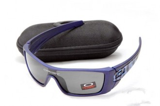 Oakley batwolf sunglasses matte blue/black iridium