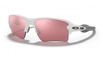 Oakley Flak 2.0 Xl Sunglasses Polished White Frame Prizm Dark Golf Lens