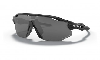 Oakley Radar Ev Advancer Sunglasses Polished Black Frame Prizm Black Polarized Lens