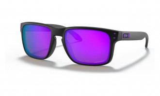 Oakley Holbrook Sunglasses Matte Black Frame Prizm Violet Lens