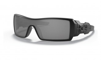 Oakley Oil Rig Sunglasses Matte Black Frame Black Iridium Lens