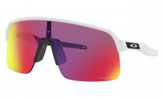 Oakley Sutro Lite Sunglasses Matte White Frame Prizm Road Lens