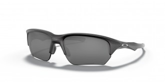 Oakley Flak Beta Low Bridge Fit sunglasses Steel frame Prizm Black Polarized lens