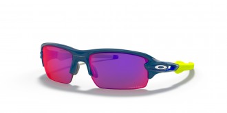 Oakley Flak XS Youth Fit sunglasses Poseidon frame Prizm Road lens