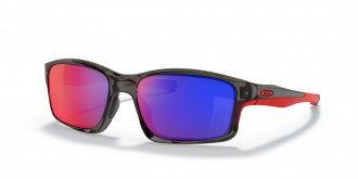 Oakley Chainlink sunglasses Grey Smoke frame Red Iridium Polarized lens