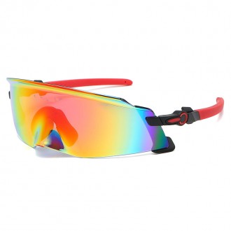 Oakley Kato sunglasses Red frame Orange Yellow lens