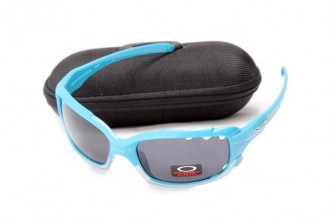 Oakley jawbone sunglasses in sky blue / black iridium