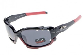 Oakley limited edition fathom racing jacket sunglasses in polished black / black iridium