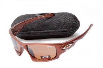 Oakley ten sunglasses in matte brown / VR28 iridium
