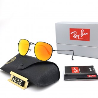 Ray Ban RB3548 Sunglasses Hyper Yellow/Black