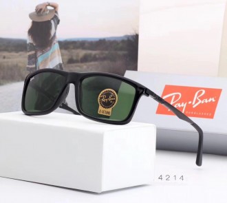 Ray Ban RB4214 Sunglasses Green/Black