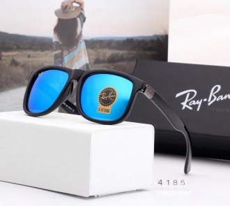 Ray Ban RB4185 Sunglasses Light Blue/Black