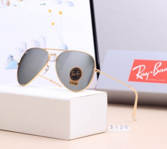 Ray Ban RB3026 Sunglasses Mirror Gray/Gold
