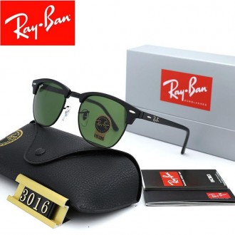 Ray Ban RB3016 Sunglasses Green/Black