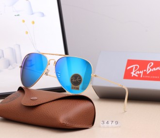 Ray Ban RB3479 Sunglasses Blue/Gold