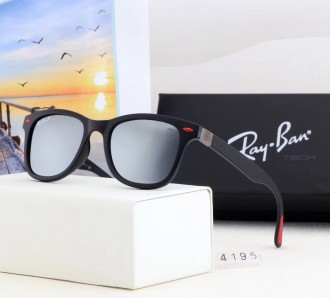 Ray Ban RB4195 Sunglasses Gray/Black