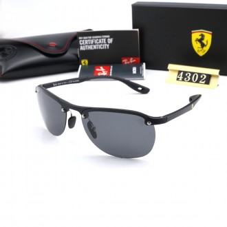 Ray Ban RB4302 Sunglasses Black/Black