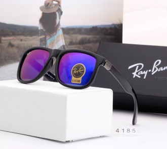 Ray Ban RB4185 Sunglasses Purple/Black