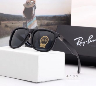 Ray Ban RB4185 Sunglasses Black/Black
