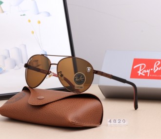 Ray Ban RB4820 Sunglasses Brown/Brown