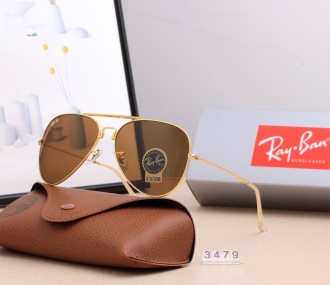 Ray Ban RB3479 Sunglasses Brown/Gold