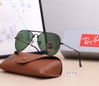 Ray Ban RB3479 Sunglasses Green/ Black