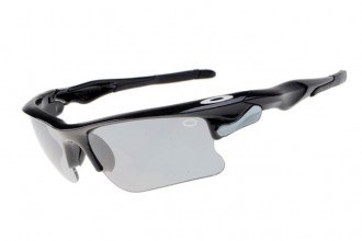 Oakley fast jacket Sunglasses polished black/grey