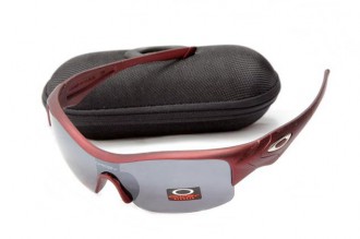Oakley straight jacket Sunglasses team cardinal/dim grey