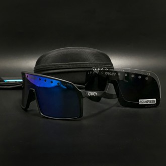 Oakley Sutro Sunglasses Matte Black/blue iridium