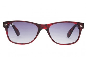Ray Ban RB2132 Wayfarer Sunglasses Tortoise/Light Purple
