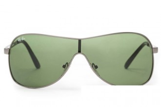 Ray Ban RB3466 Highstreet Sunglasses Gray/Light Green