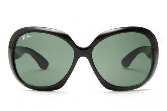 Ray Ban RB4098 Jackie Ohh II Sunglasses Black/Green