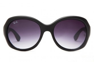 Ray Ban RB4098 Jackie Ohh II Sunglasses Black/Light Purple Gradient