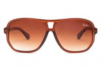 Ray Ban RB5819 Highstreet Sunglasses Brown/Brown Gradient