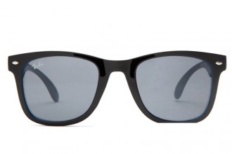 Ray Ban RB7188 Wayfarer Sunglasses Black/Light Gray