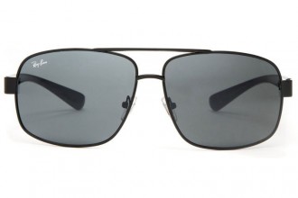 Ray Ban RB8813 Aviator Sunglasses Black/Gray