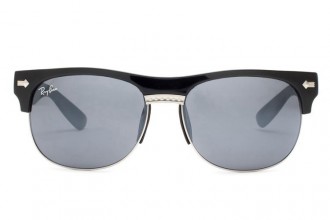 Ray Ban RB20257 Clubmaster Sunglasses Black/Crystal Gray