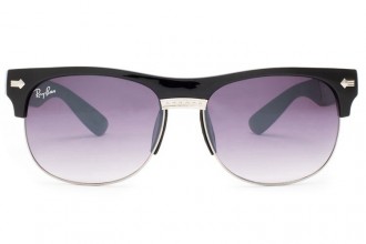 Ray Ban RB20257 Clubmaster Sunglasses Black/Light Purple
