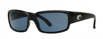 Costa Caballito Mens Sunglasses Shiny Black/Gray