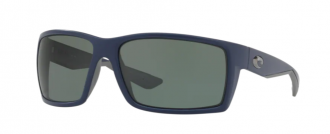 Costa Reefton Mens Sunglasses Matte Blue/Gray