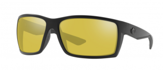 Costa Reefton Mens Sunglasses Blackout/Sunrise Silver Mirror