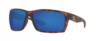 Costa Reefton Mens Sunglasses Retro Tortoise/Blue Mirror