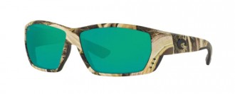 Costa Tuna Alley Mens Sunglasses Mossy Oak Shadow Grass Blades Camo/Green Mirror