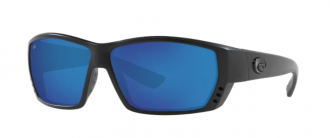 Costa Tuna Alley Mens Sunglasses Blackout/Blue Mirror