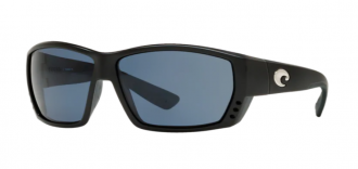 Costa Tuna Alley Mens Sunglasses Matte Black/Gray