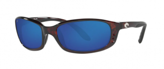 Costa Brine Mens Sunglasses Tortoise/Blue Mirror