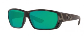 Costa Ocearch Tuna Alley Mens Sunglasses Tiger Shark Ocearch/Green Mirror
