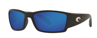 Costa Corbina Mens Sunglasses Matte Black/Blue Mirror