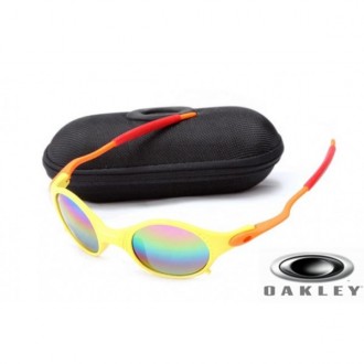  Oakley Mars Sunglasses Yellow Orange Frame Colorful Lens OAKLEY201567216