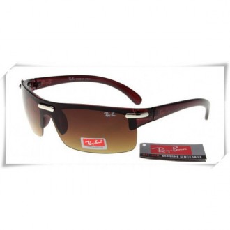 Ray Ban RB1065 Sunglasses Brown Frame Brown Gradient Lens